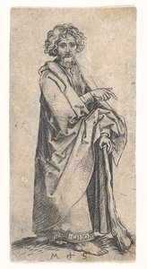 St. Jakobus der Jüngere, ca. 1435-1491 von Martin Schongauer