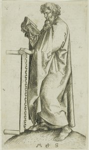 St. Simon, aus Apostel von Martin Schongauer