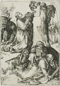 Die Agonie im Garten, aus Die Passion von Martin Schongauer