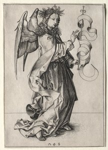 Der Engel der Verkündigung von Martin Schongauer