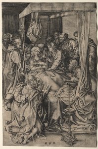 Der Tod der Jungfrau von Martin Schongauer