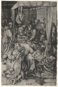 Der Tod der Jungfrau von Martin Schongauer