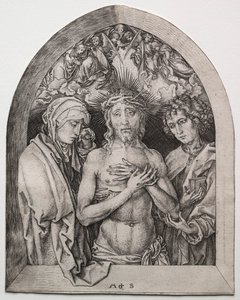 Der Mann der Schmerzen von Martin Schongauer