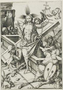 Die Auferstehung, aus Die Passion von Martin Schongauer