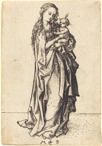 Die kleine Madonna mit Kind von Martin Schongauer