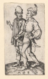 Zwei Türken, ca. 1435-1491 von Martin Schongauer