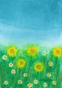 Die Frühlingswiese von Martina Konitzky