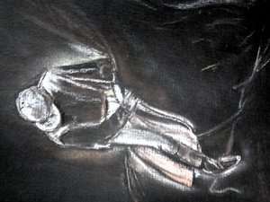 Studie nach Degas - Hommage