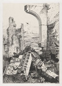 Ruine der Burg Bourscheid