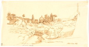 Monte Mario von Martinus Rørbye