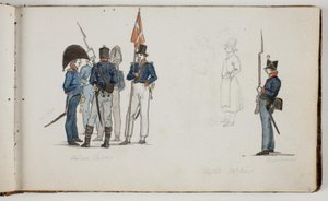 Studien von Soldaten
