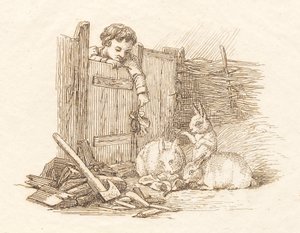Illustration zu "Fünfzig Fabeln für Kinder" von Hey von Martinus Rørbye
