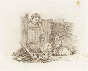 Illustration zu "Halvhundrede Fabler for Børn" von Hey von Martinus Rørbye