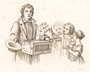 Illustration zu "Halvhundrede Fabler for Børn" von Hey von Martinus Rørbye