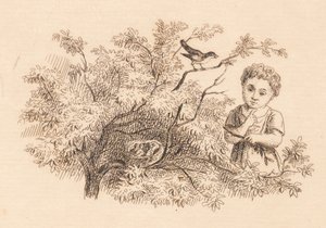 Illustration zu "Halvhundrede Fabler for Børn" von Hey von Martinus Rørbye