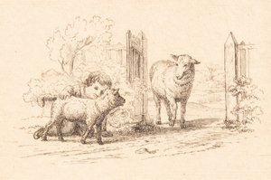 Illustration zu "Halvhundrede Fabler for Børn" von Hey von Martinus Rørbye