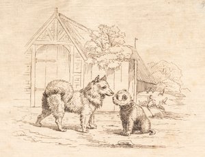 Illustration zu "Halvhundrede Fabler for Børn" von Hey von Martinus Rørbye