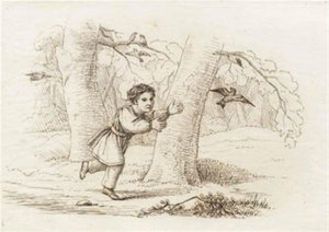 Illustration zu "Fünfzig Fabeln für Kinder" von Hey von Martinus Rørbye
