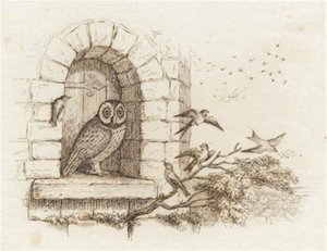 Illustration zu "Halvhundrede Fabler for Børn" von Hey von Martinus Rørbye