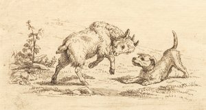 Illustration zu "Fünfzig Fabeln für Kinder" von Hey von Martinus Rørbye