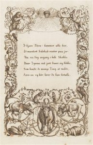 Illustration zu "Halvhundrede Fabler for Børn" von Hey von Martinus Rørbye