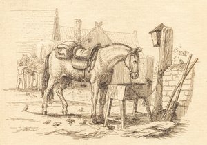 Illustration zu "Halvhundrede Fabler for Børn" von Hey von Martinus Rørbye