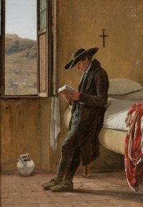 Junger Geistlicher beim Lesen, 1836