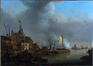Die Beschießung von Dordrecht durch die Franzosen am 24. November 1813