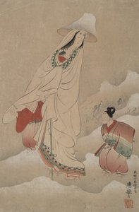 Dame Shizuka und ihre Kinder von Maruyama Okyo