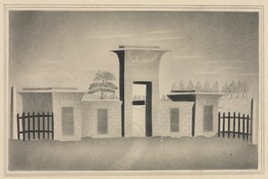 Das Tor von Mount Auburn, bei Boston von Mary Altha Nims
