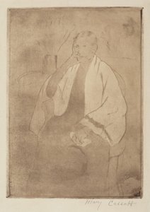 Porträt der Mutter des Künstlers von Mary Cassatt