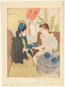 Nachmittagstee-Party von Mary Cassatt