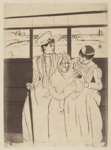 Im Omnibus von Mary Cassatt