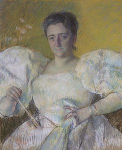 Louisine Havemeter, 1896 von Mary Cassatt