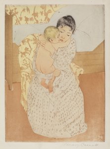 Mütterliche Zärtlichkeit, ca. 1891 von Mary Cassatt