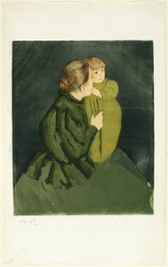 Bäuerin mit Kind von Mary Cassatt
