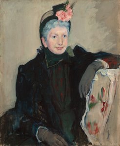 Porträt einer Dame von Mary Cassatt