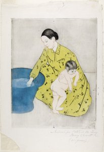Das Bad, 1890-91 von Mary Cassatt