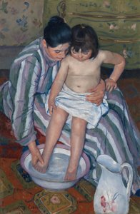 Das Bad des Kindes von Mary Cassatt