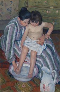Das Bad des Kindes von Mary Cassatt