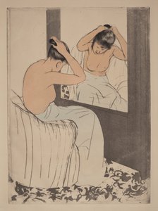 Die Frisur von Mary Cassatt
