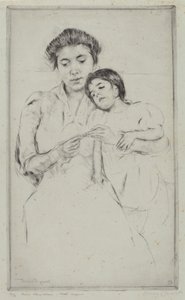 Die Häkelstunde von Mary Cassatt