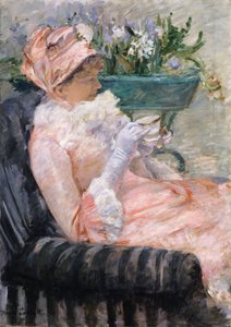Die Teetasse, ca. 1880-1 von Mary Cassatt