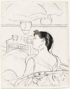 Die Lampe von Mary Cassatt