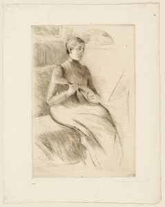 Der Mandolinenspieler von Mary Cassatt