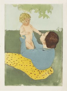 Unter dem Kastanienbaum von Mary Cassatt