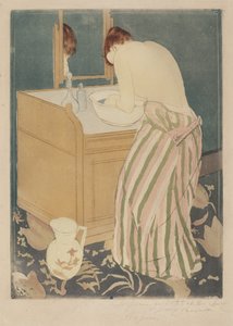 Badende Frau, 1890-1891