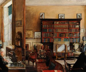 Innenraumstudie von Mary Dawson Elwell