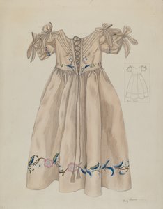 Kinderkleid, um 1936 von Mary E Humes