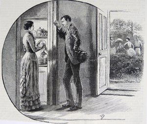 Illustration der Hausfrau von Mary Ellen Edwards